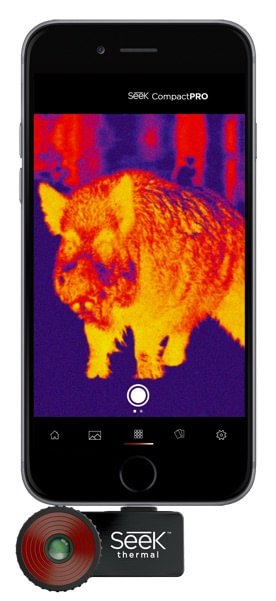 illustration de la caméra thermique pour smartphone seek compact pro