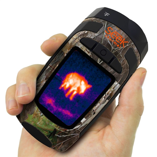 photo de l'appareil d'imagerie thermique seek thermal xr dans sa version camouflage
