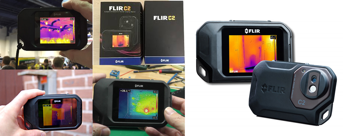 photos de la caméra thermique FLIR C2
